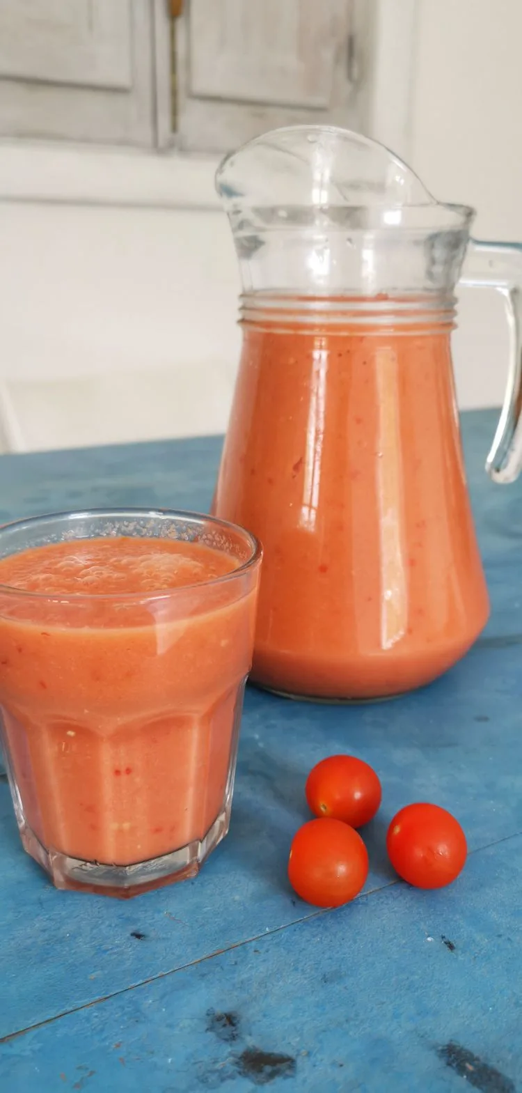 Receta de gazpacho español