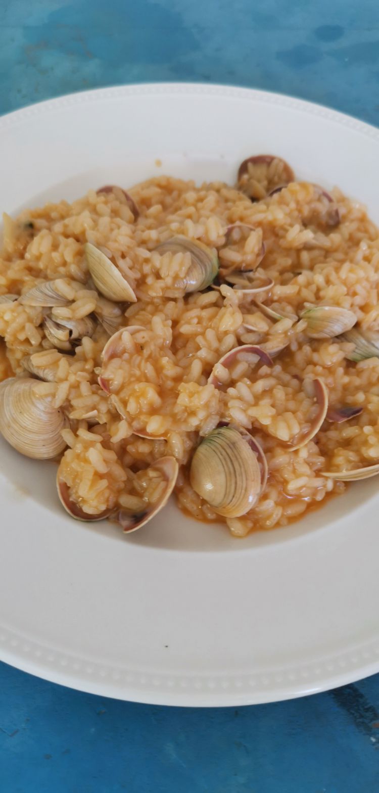 Arroz con Almejas Recipe Rice with Clams Reis mit Muscheln