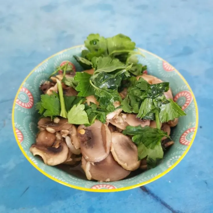 Receta de Champiñones al Ajillo 2 Champinones al Ajillo Recipe Spanish Garlic Mushrooms3