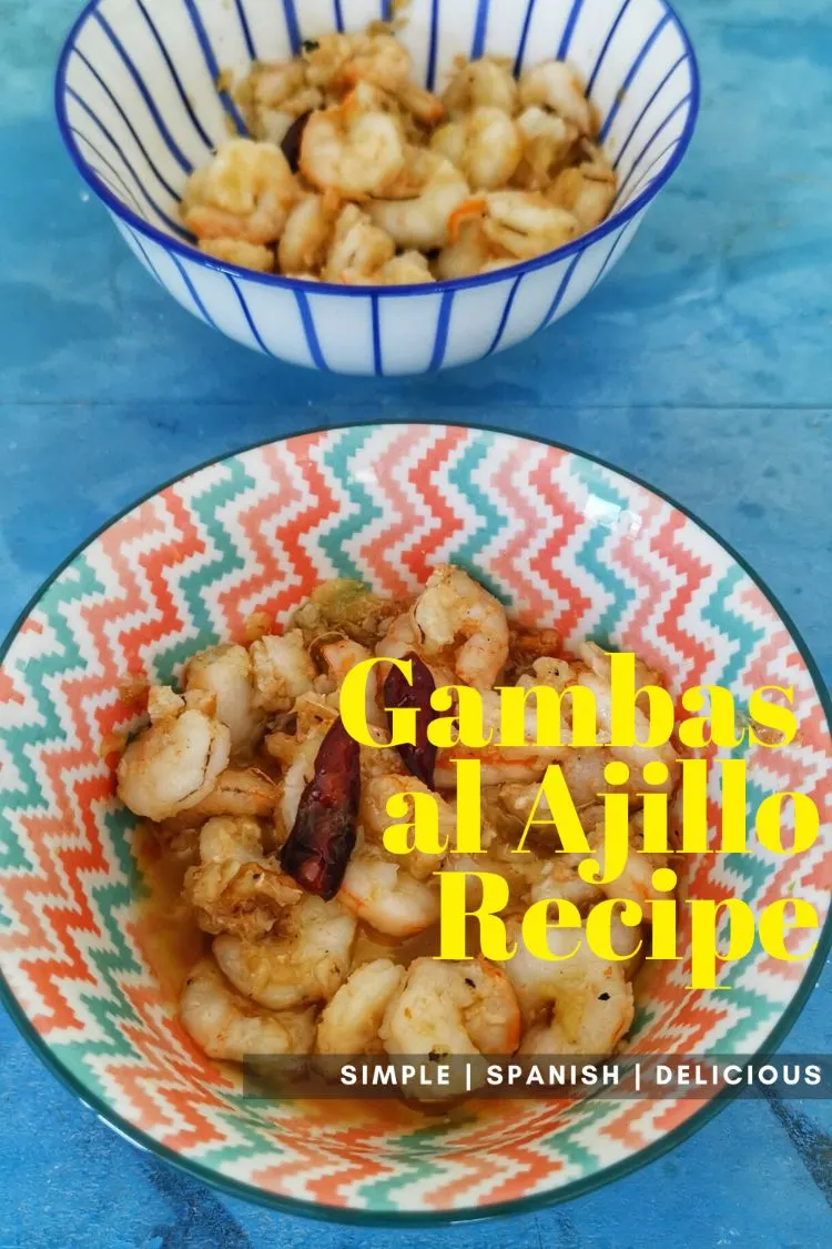 Gambas al Ajillo Recipe Crevettes à l'ail espagnoles au beurre et au Sherry