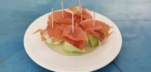 Receita de Melão com presunto Serrano