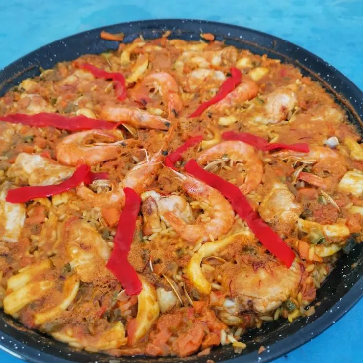 Paella Receta de Ana