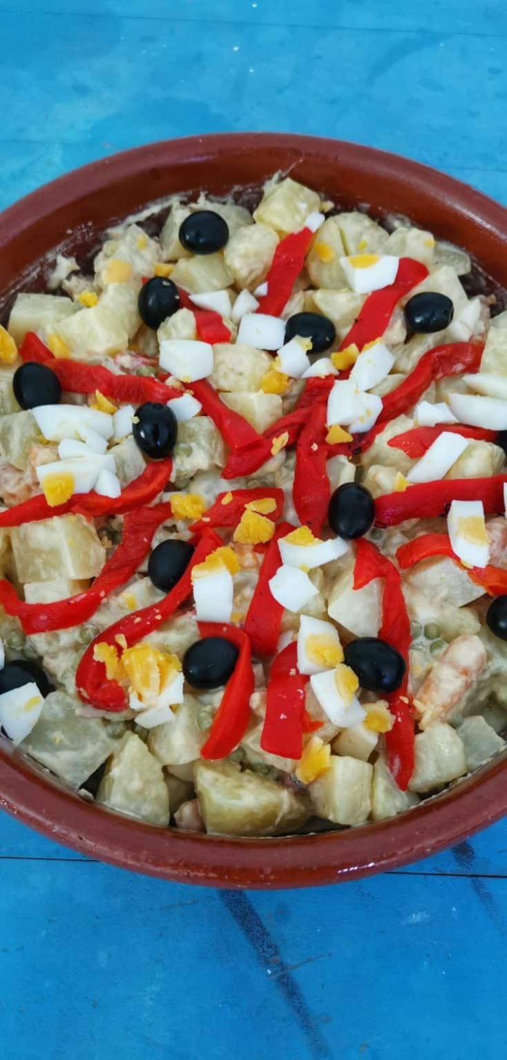 Ensalada Rusa Receta - Fácil y muy rico!