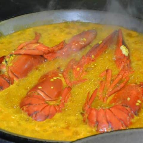 Ricetta Paella di aragosta