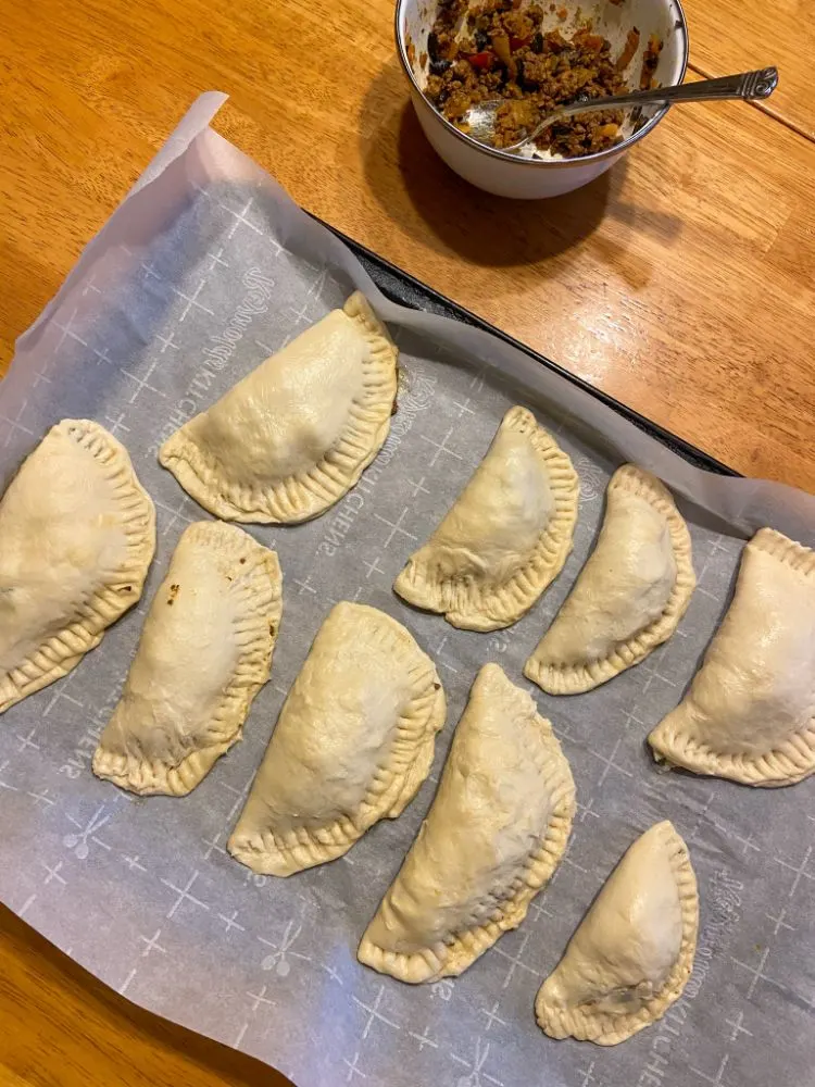 Spanisches glutenfreies Empanada-Rezept