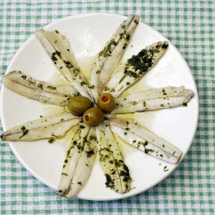 Receta de Boquerones en Vinagre españoles