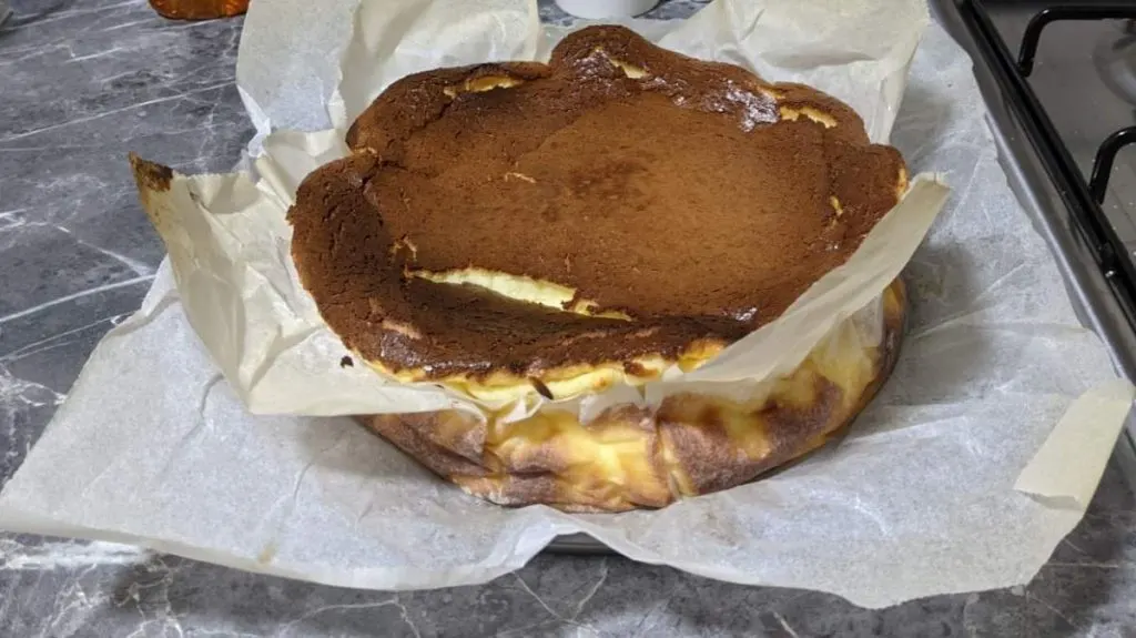 Cheesecake basca bruciata