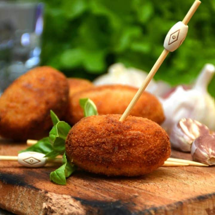 Ricetta Croquetas de Jamón - Crocchette di prosciutto spagnolo