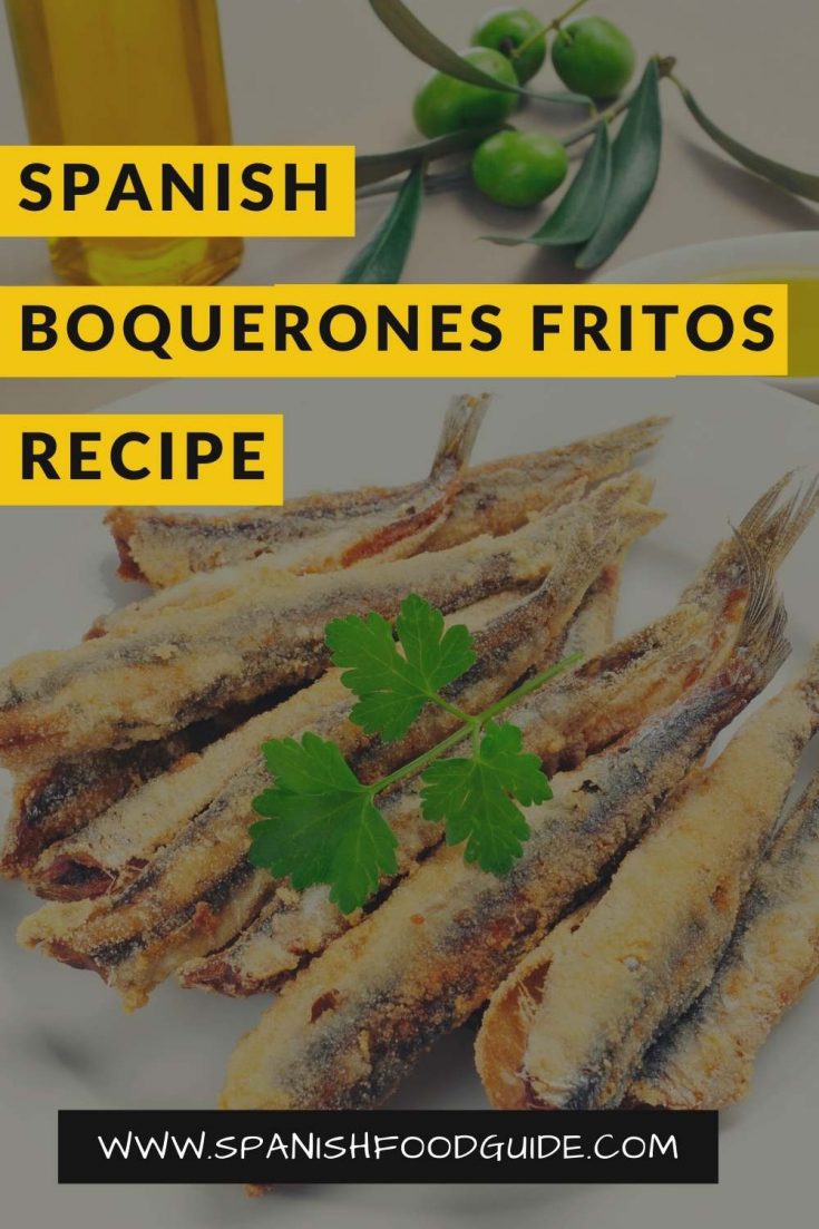 Spanish Fried Anchovies Boquerones Fritos Espanoles
