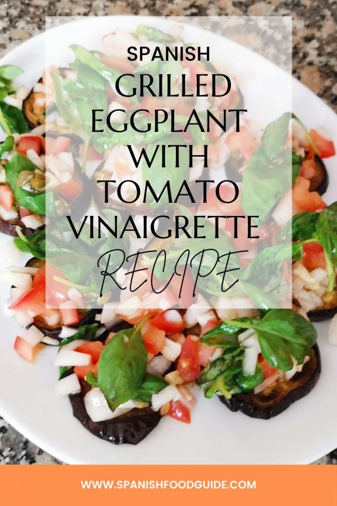 Spanish Grilled Eggplant With Tomato Vinaigrette Recipe 1