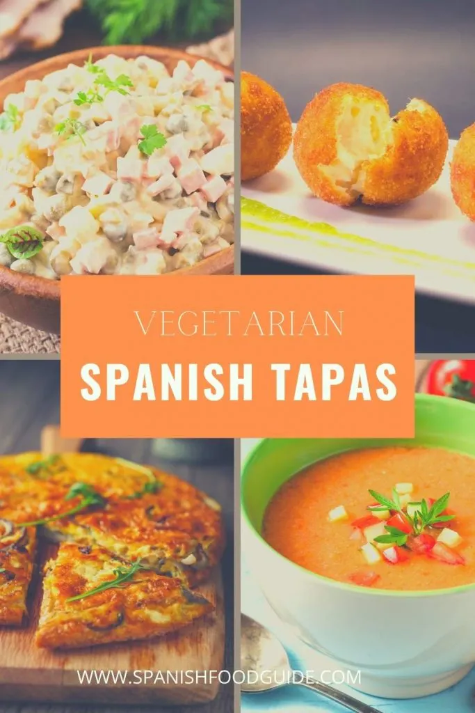 Receitas vegetarianas espanholas fáceis + Tapas vegetarianas 10 VEGETARIAN SPANISH TAPAS