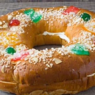 Roscón de Reyes Rezept (Spanischer Dreikönigskuchen)