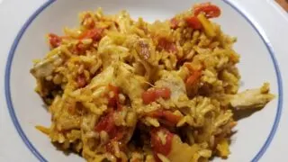how to make arroz con pollo