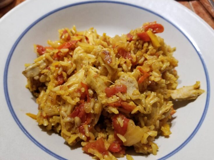 how to make arroz con pollo