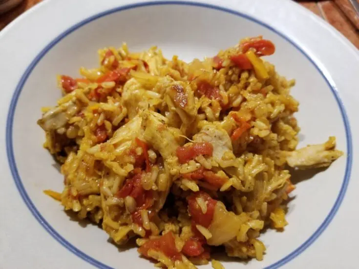 how to make arroz con pollo
